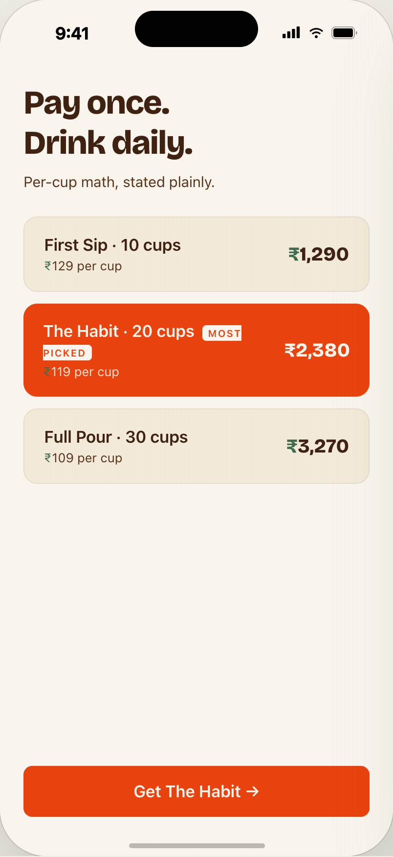 P.S. Pass payment and pack selection flow