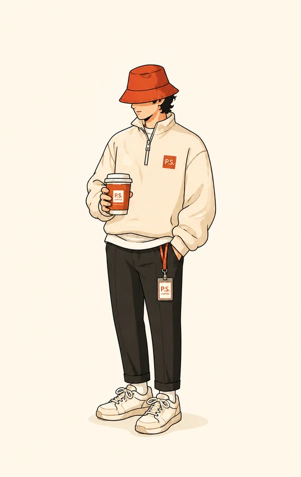 The First Sip illustrated pass card